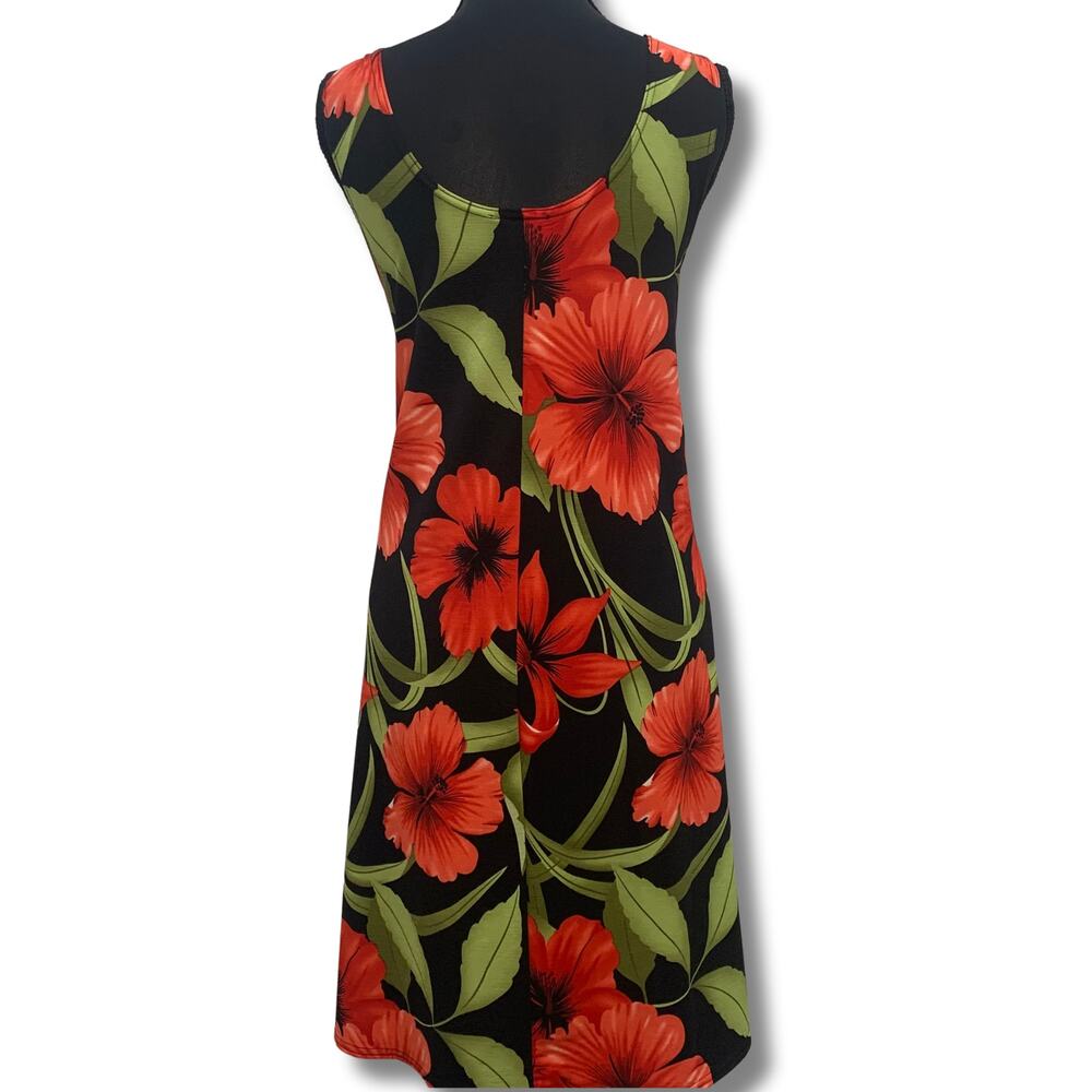 Vintage Hawaiian Floral Tent Dress Aloha Dress | Women's Medium | BaBa - Picture 2 of 5
